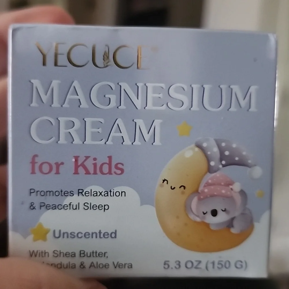 Children's Magnesium Lotion for Sleep, Promotes Relaxation & Peaceful Sleep with